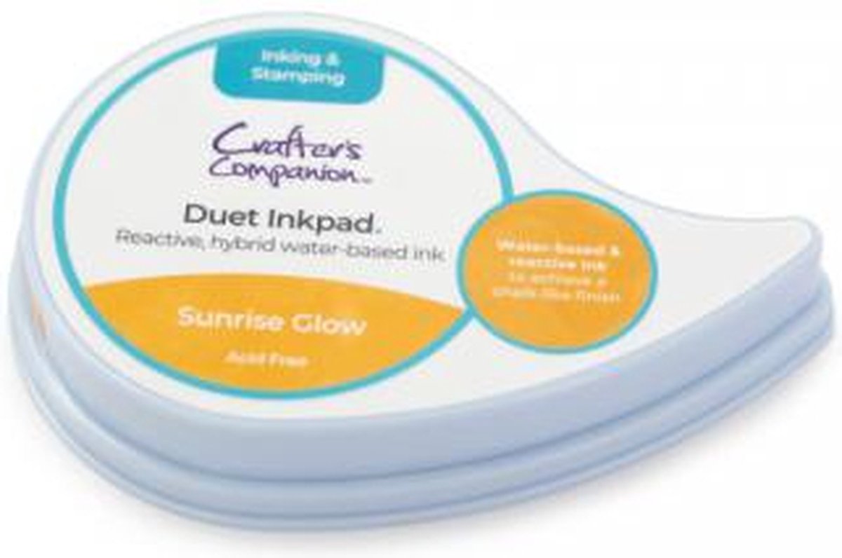 Crafters Companion - Duet Inkpad - Sunrise Glow